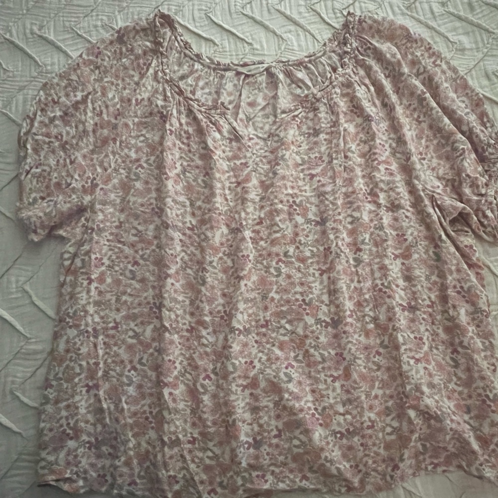 Floral Lightweight Lucky Brand Blouse